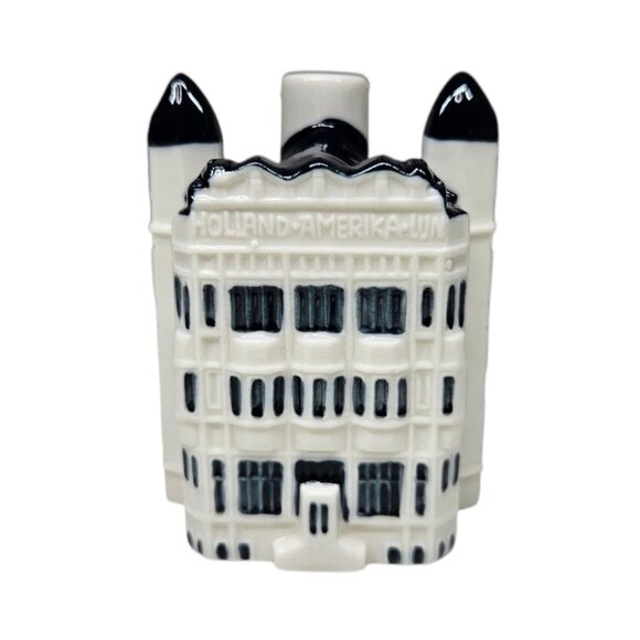 KLM Blue Delft House #97 Bols Empty Holland America Line Dutch KLM Airlines - Picture 1 of 9